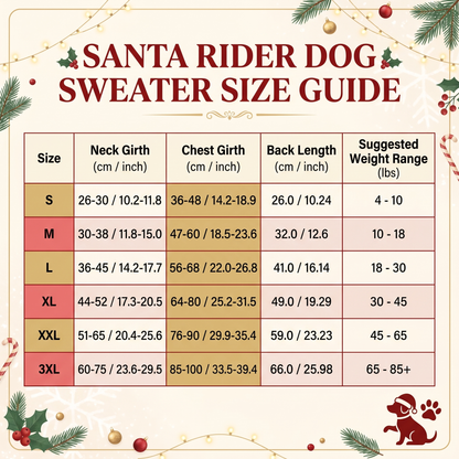 MerryPup ™ Santa Dog Sweater